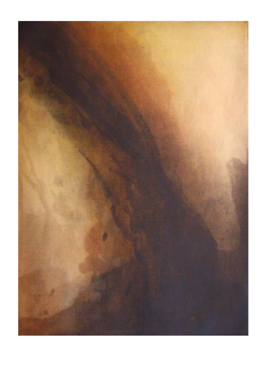 Last Light, multi plate spit bite Etching, 75x56cm, 2008
