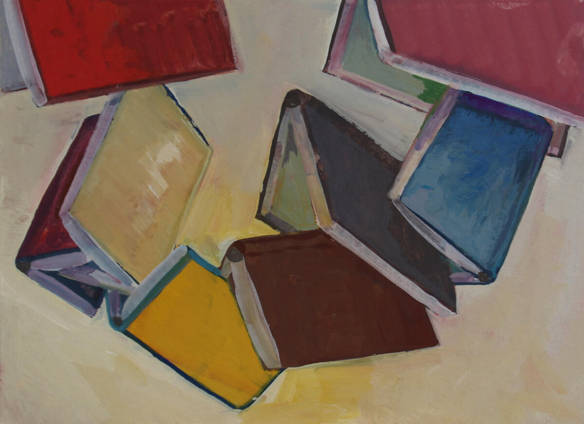 Untitled_2025#37 Gouache on Card