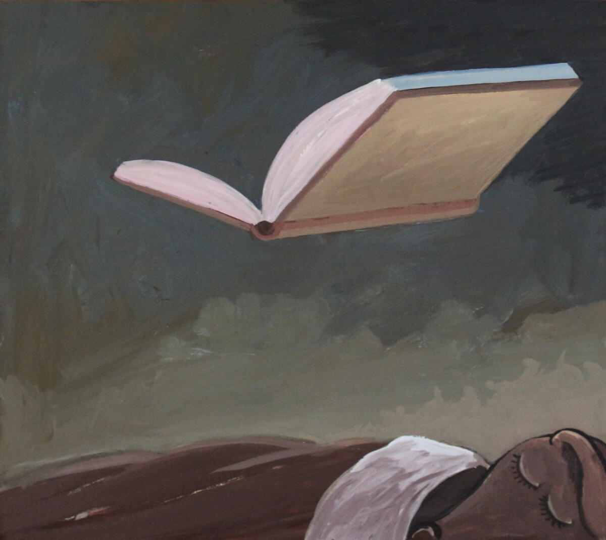 Untitled_2025#14 Gouache on Card