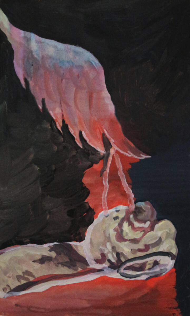 Untitled_2025#7 Gouache on Card