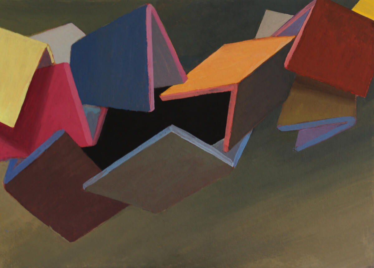 Untitled_2025 #92 Gouache on Card