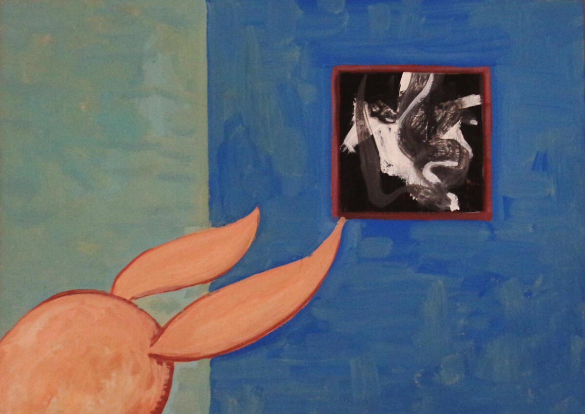 Untitled_2025#4 Gouache on Card