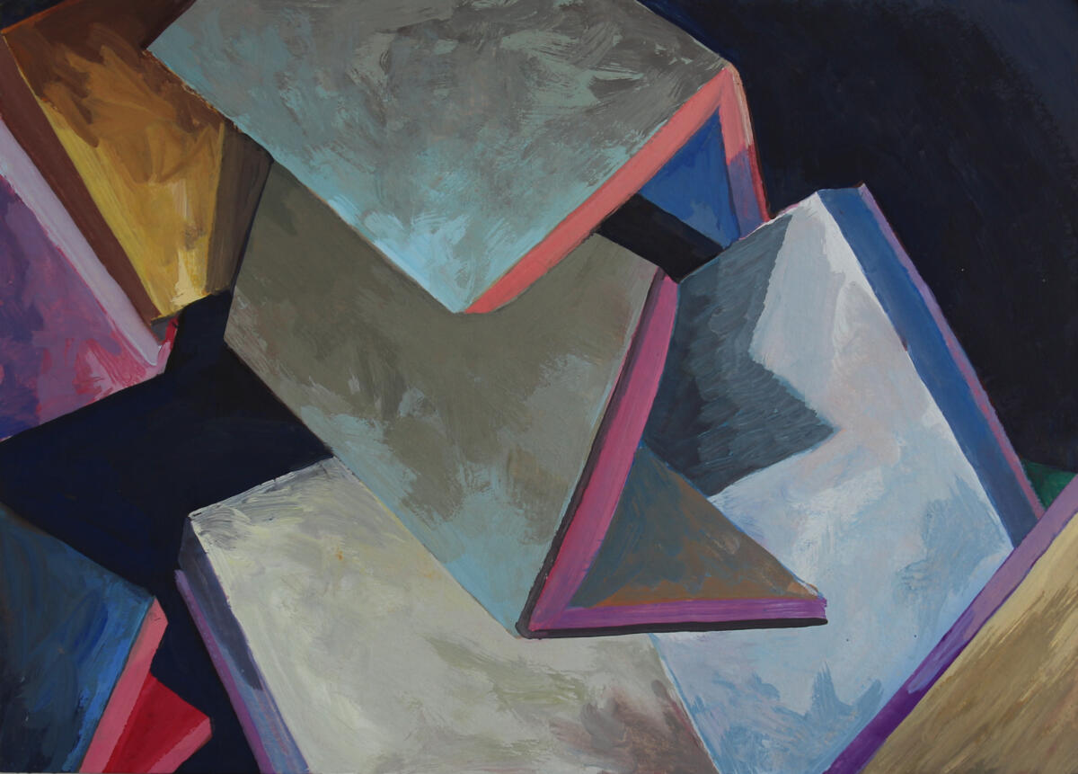 Untitled_2025 #70 Gouache on Card