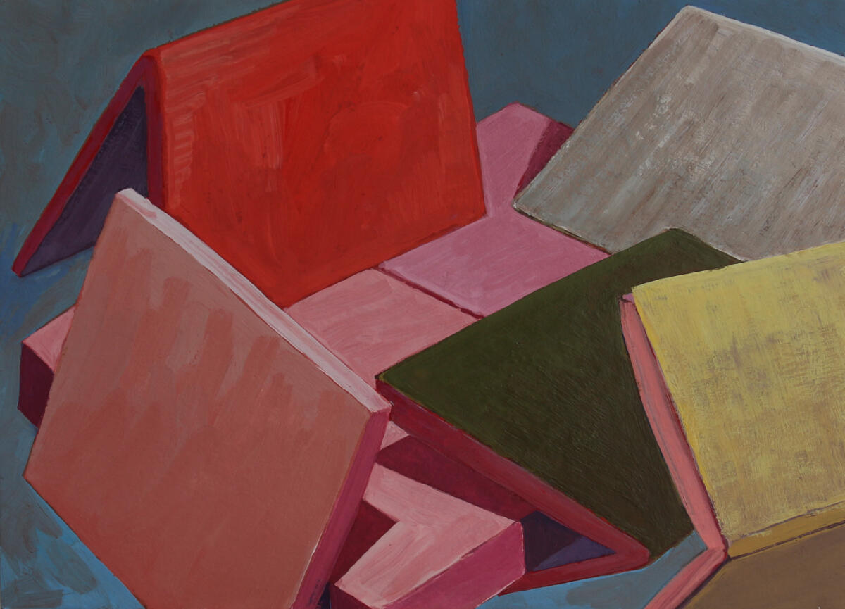 Untitled_2025 #77 Gouache on Card