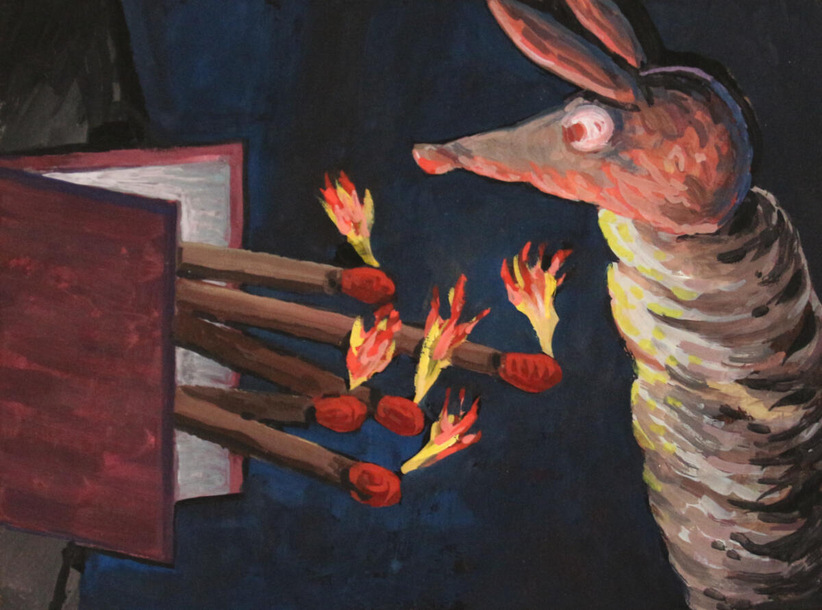 Untitled_2025#6 Gouache on Card