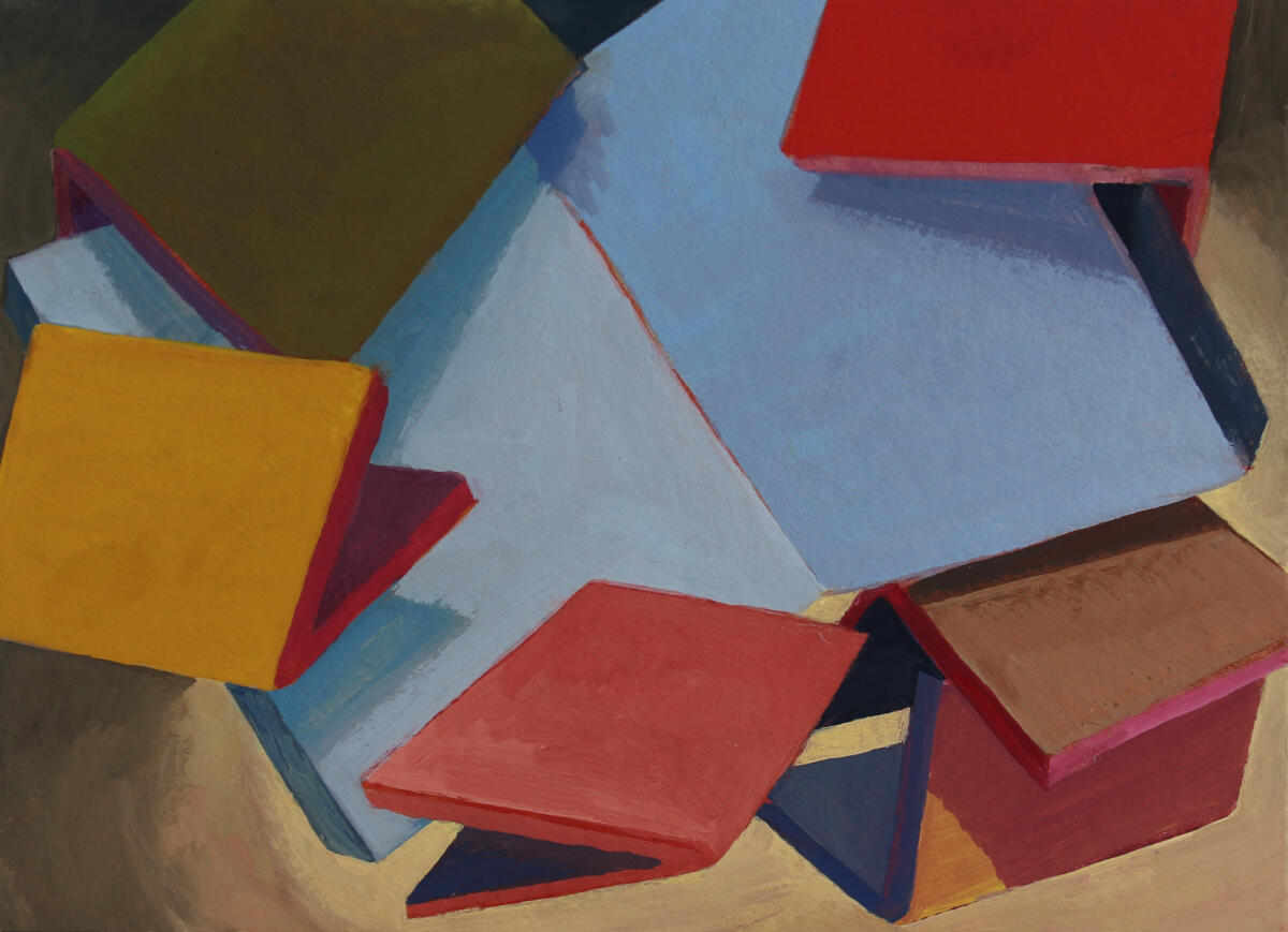 Untitled_2025 #73 Gouache on Card