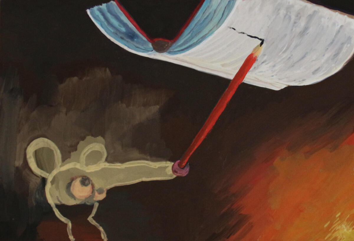 Untitled_2025#18 Gouache on Card