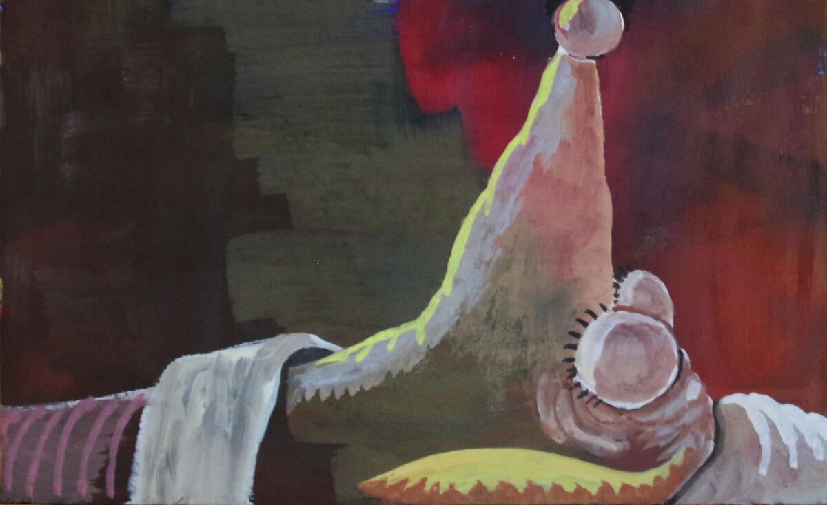 Untitled_2025 #28 Gouache on Card