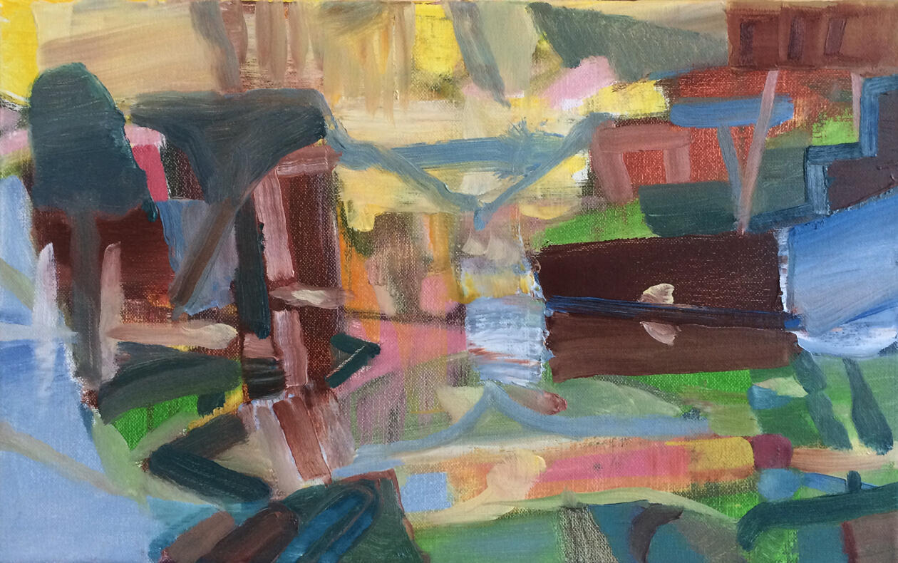 IntExterior #6, oil on canvas, 40 x 28cm, 2020