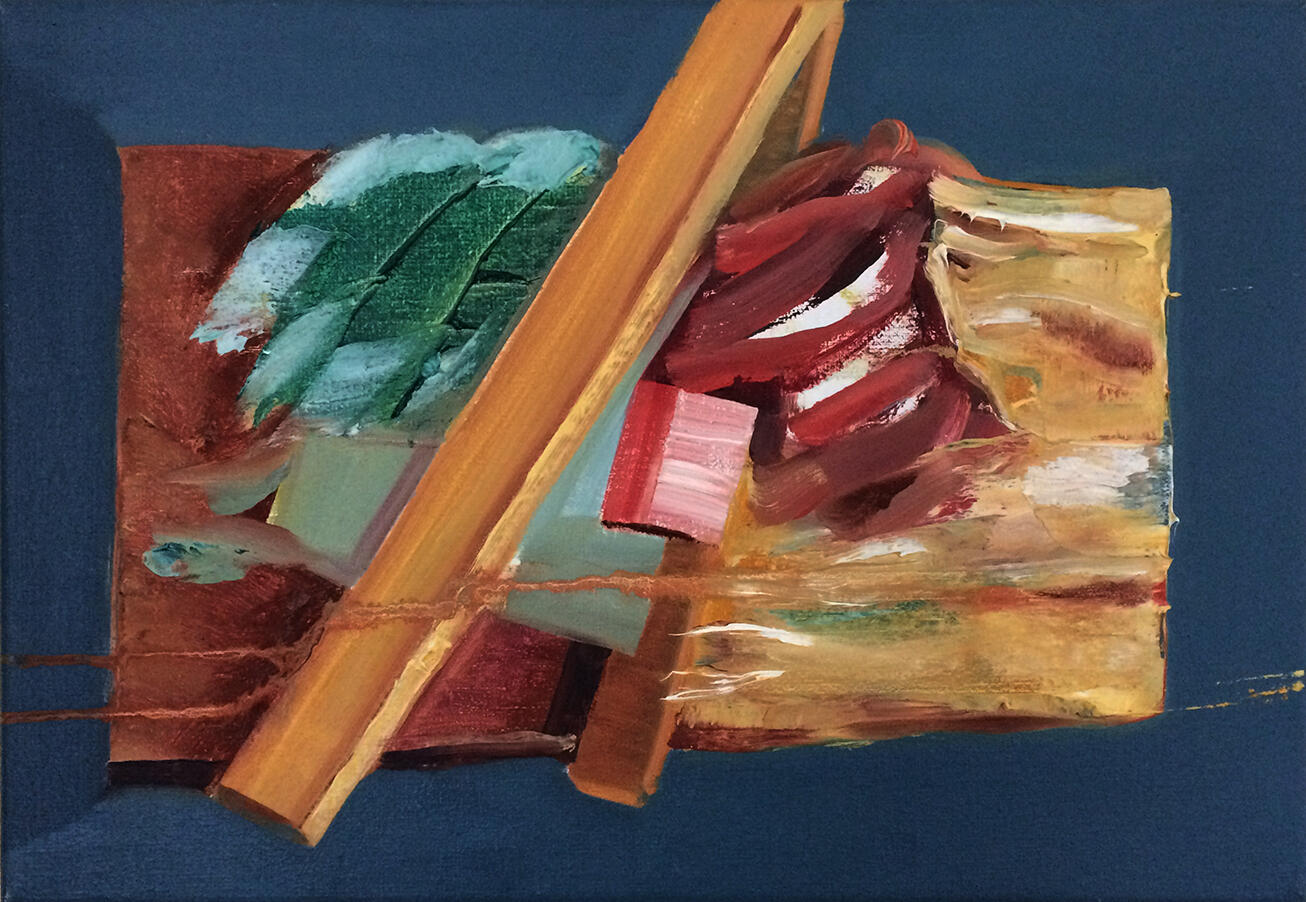 Slider#7, oil on canvas, 38 x 28cm, 2019